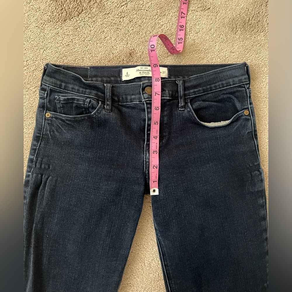 Abercrombie & Fitch Low Rise Skinny Jeans